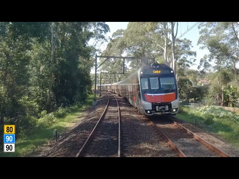Real time train journey | Central to Woy Woy (almost) | Slow TV