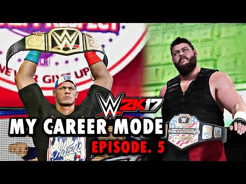 WWE 2K17 My Career Mode - "THE CHAMP VS US CHAMP" OMG THE AUTHORITY MAKES A STEEL CAGE MATCH ON RAW