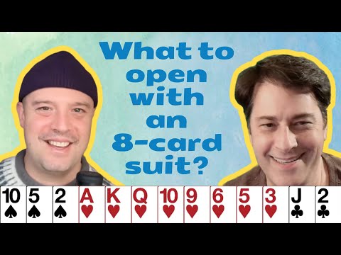 How would you bid this 8-card suit? A Hanukkah hand with Curt Soloff