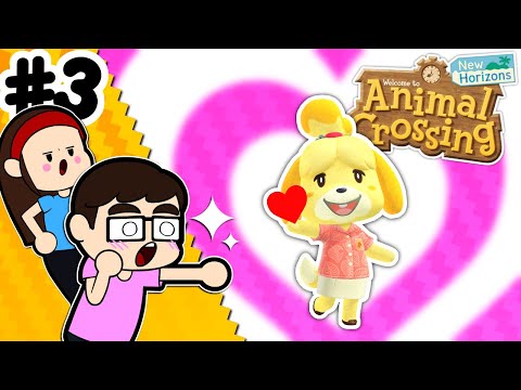 Isabelle Comes To Town! | Let's Play Animal Crossing: New Horizons EPISODE 3