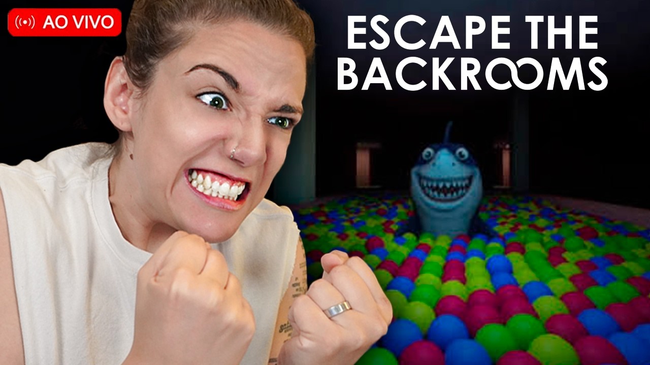 ESCAPE THE BACKROOMS com Moonkase, Sodtz e Beamom| SUBATHON - DIA 344