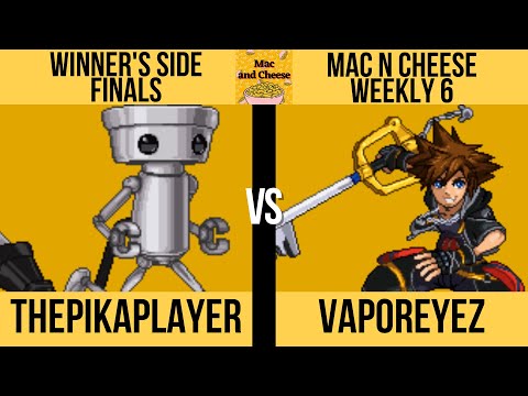 ThePikaPlayer (Chibi) vs. VaporeyeZ (Sora) - Winner's Finals - Mac N Cheese Weekly 6