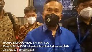 WAWANCARA EKSKLUSIVE BERSAMA RANTO SIMANJUNTAK, SH, SM, CLA