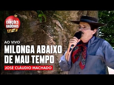 MILONGA ABAIXO DE MAU TEMPO - JOSÉ CLÁUDIO MACHADO (ACÚSTICO AO VIVO - CLIP DVD)