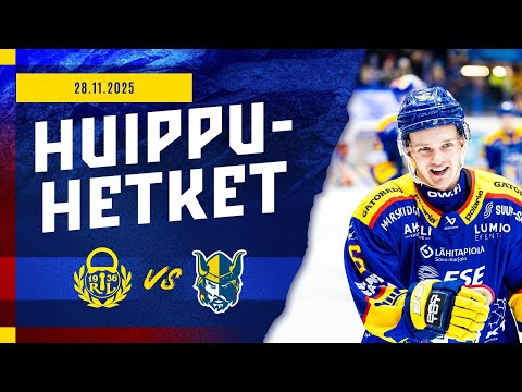 Huippuhetket: Lukko–Jukurit 28.11.2025