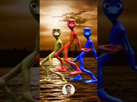 Funny alien dance dame tu cosita | Part - 292 | #funny #alien #aliendance #color #crazzyalienz