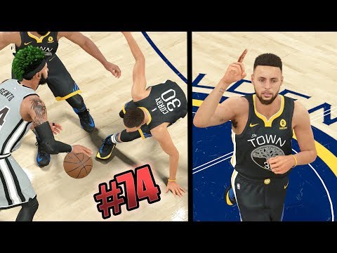 NBA 2k18 MyCAREER - EPIC GSW RIVALRY! Steph Curry Gets Ankles Broken and Ejected!! Ep. 74