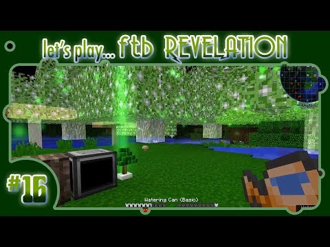 Let's Play... FTB Revelation! #16: Base Tweakin' with a Tree Beacon: The Dawn of Storage
