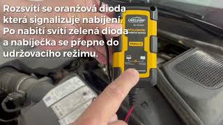 Inteligentní udržovací nabíječka baterií CARCLEVER 12V - 800mA