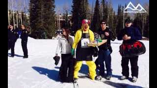 preview picture of video '2014 Pond Skimming Contest at Canyons Resort Park City Utah'