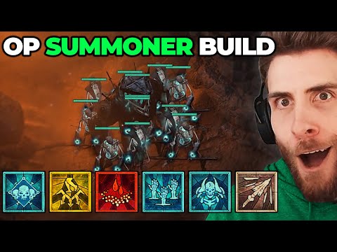 This Diablo 4 Necromancer Summoner Levelling Build Does INSANE DAMAGE!! (FULL GUIDE)