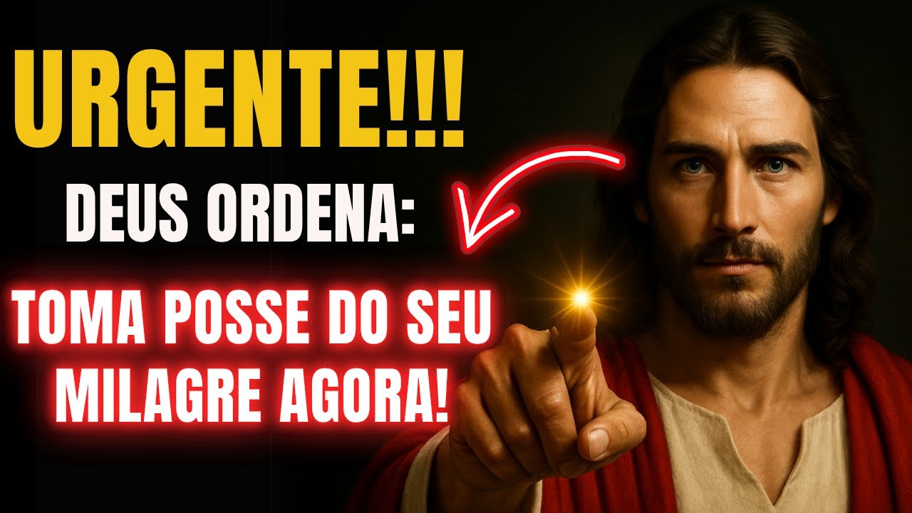 DEUS DIZ: EU ACABEI DE ENVIAR UM GRANDE MILAGRE!