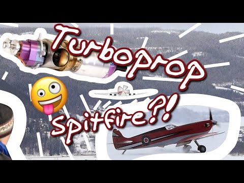 CARF Spitfire With a JetCat Turboprop?! Madness! 🧐✈️