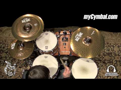 Демонстрация звучания Paiste Rude 19" Crash/Ride