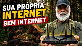 Converse Sem Internet e Compartilhe Arquivos com um Roteador Sem Internet