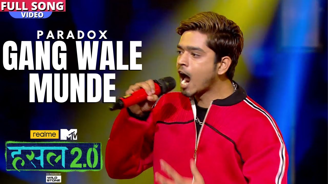 Gang wale Munde Rap lyrics - Paradox 2 Gang wale Munde Rap lyrics