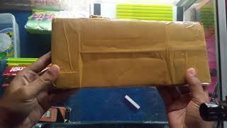 Unboxing Tutup Pembuangan Oli TVS NEO 110, Baut Plat Nomor Variasi Matahari, Plat Nomor Motor