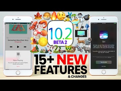 iOS 10.2 Beta 2 - 15+ New Features Review!