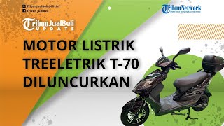 Motor Listrik Pendatang Baru T 70 Resmi Diluncurkan di Indonesia, Dijual Murah Cuma Rp 25 Jutaan