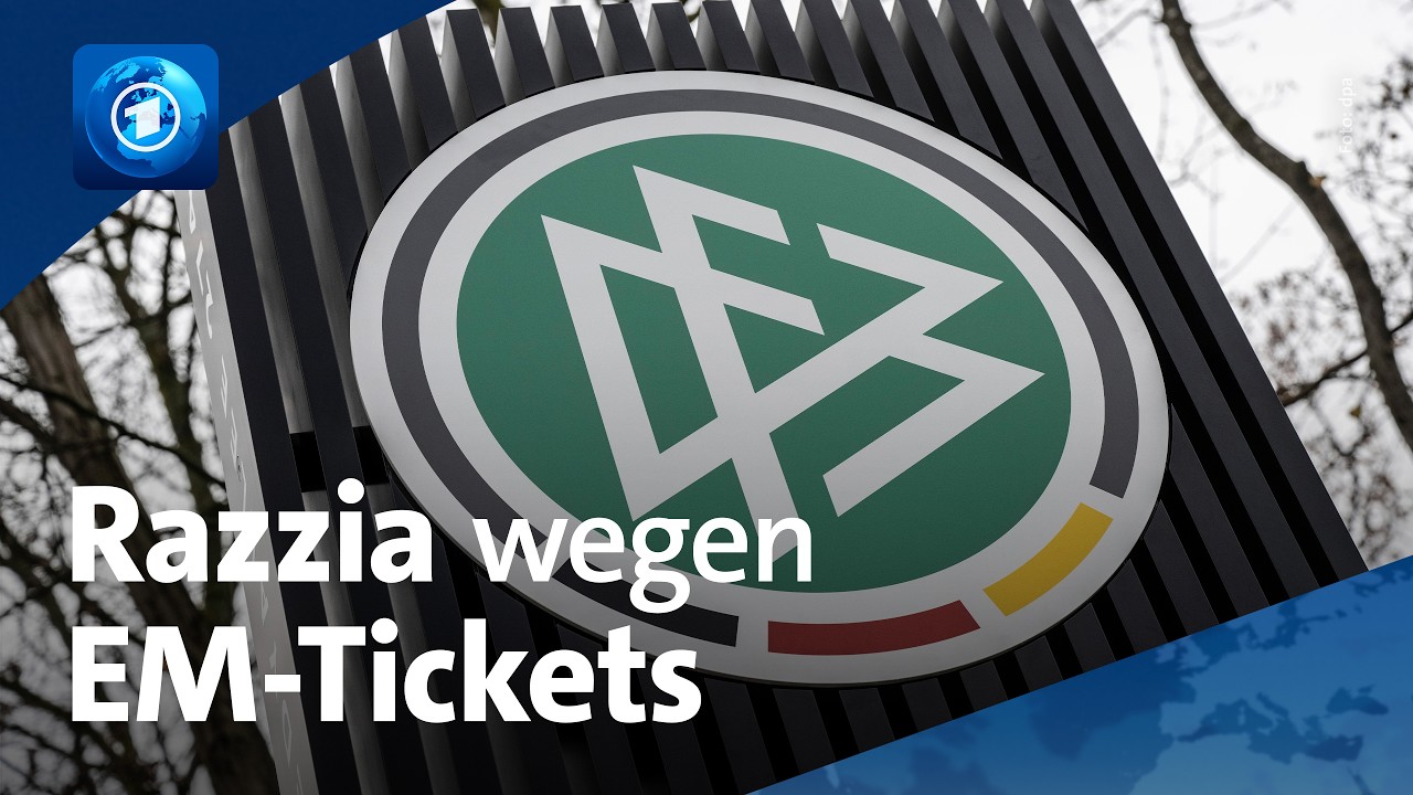 Razzia wegen Tickets für Fußball-EM 2024