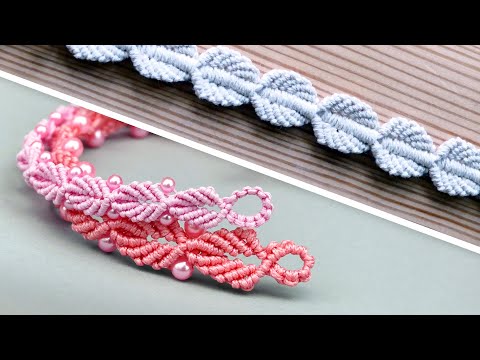 Spiral Macrame Patterns DIY Macrame Spiral Bracelets