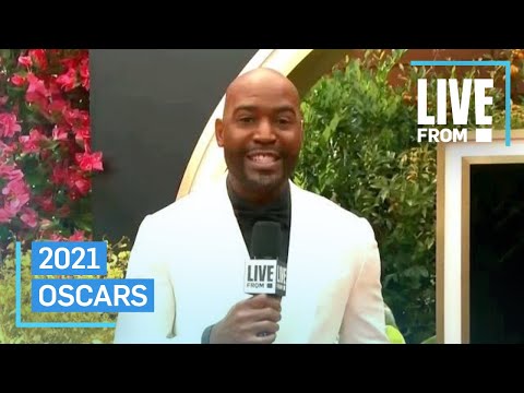 "Queer Eye" Stars Surprise Karamo on 2021 Oscars Red Carpet | E! Red Carpet & Award Shows