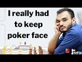 Amin Tabatabaei on his opponent's massive blunder | Sharjah Masters 2023