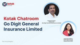 Go Digit’s Chairman on IPO | Insurance | Shareholder Virat Kohli | Kotak Chatroom