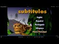Bichos Una Aventura En Miniatura DVD Menu 2000 En Portugués Español E Inglés