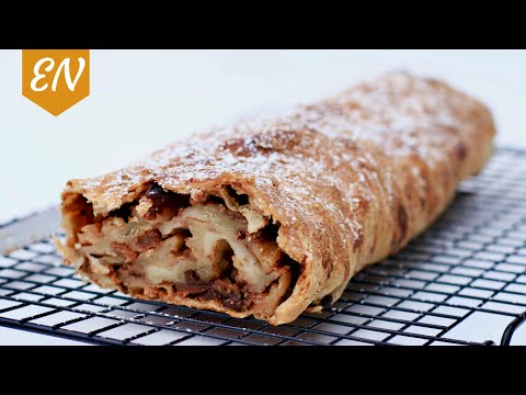 Apfelstrudel Recipe (Apple Strudel) || William's Kitchen
