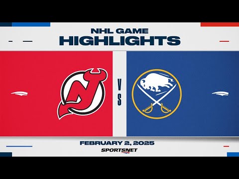 NHL Highlights | Sabres vs. Devils - February 2, 2025
