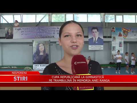 Onorând memoria campioanei Ana Ranga: Cupa Republicană la gimnastică pe trambulină