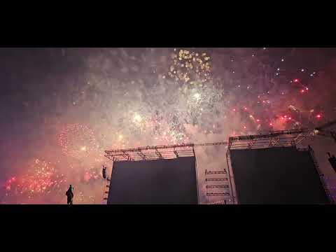 fireworks night 1 - eric prydz - circuit grounds stage - edc las vegas music festival 2024