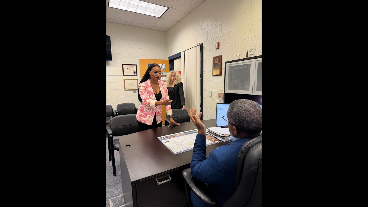 The Principal gets checked by the A.P. for overriding her and letting Lacreesha do what she wanna do