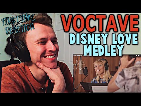 FIRST TIME HEARING: VOCTAVE - DISNEY LOVE MEDLEY [REACTION!]