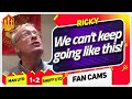 RICKY! BRUNO WAS AWFUL! Manchester United 1-2 Sheffield United Fan Cam