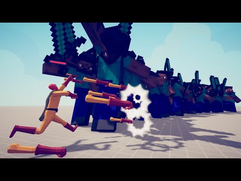 👊NEW ONE PUNCH MAN vs 100x MINECRAFT UNITS - Totally Accurate Battle Simulator TABS