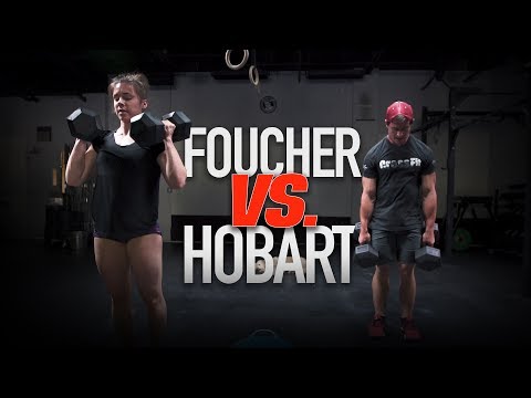 Julie Foucher and James Hobart - CrossFit WOD 170628