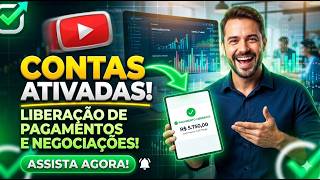 Participantes Registrados com Contas Ativadas Receberão Pagamentos Acumulados e Negociarão Valores.