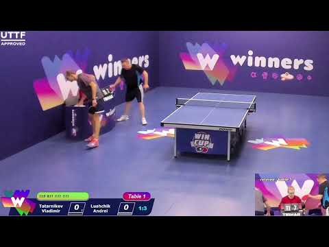 WINners CUP table 1 16.01 Tatarnikov Vladimir - Lushchik Andrei  10:00
