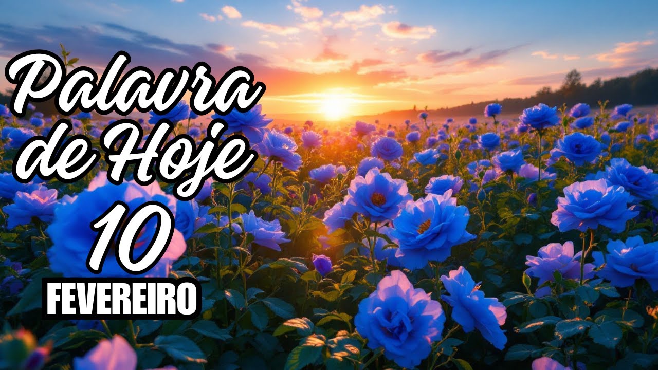 PALAVRA PARA VOCÊ HOJE 10 FEVEREIRO 2025