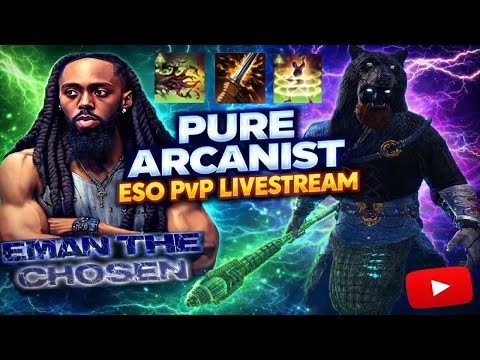 ESO PVP: THE RETURN OF THE BONKANIST!! PURE ARCANIST PVP LIVESTREAM!!