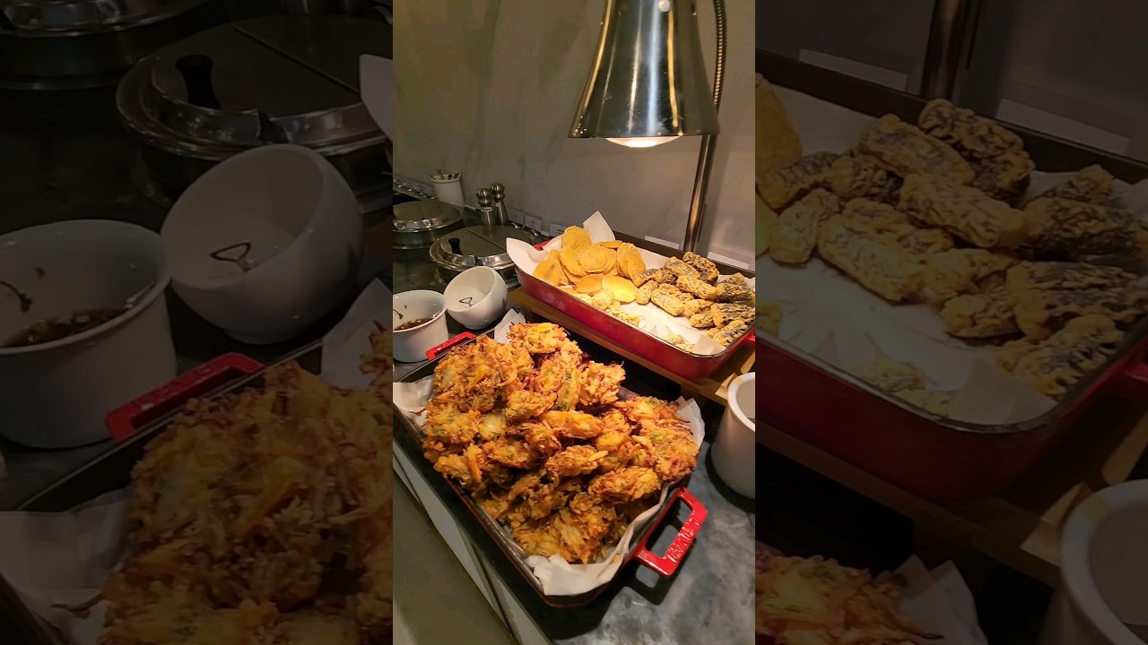 Incheon Airport Sky Hub Lounge Terminal 1 - delicious!