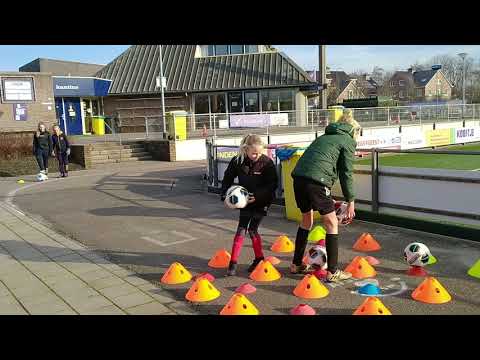 FC Oegstgeest straatvoetbal januari 2021