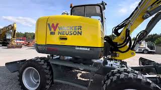 Pārdošana Wacker Neuson EW100 Pług + Podpory 10 ton riteņu ekskavatora - Attēls 4 | Machineryline LV Wacker Neuson EW100 Pług + Podpory 10 ton riteņu ekskavators | Attēls 4 - Machineryline