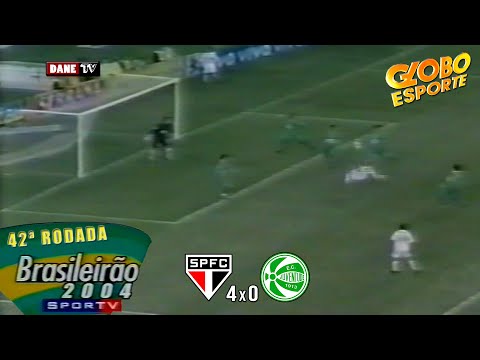 Brasileirão 2004 - São Paulo 4x0 Juventude