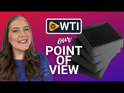 CasterMaster Non Slip Furniture Pads- 2x2 Square Rubber Anti Skid Caster Cups - WTI product video review