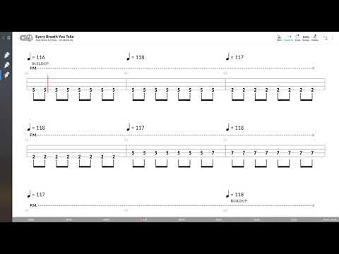 The Police - Every Breath You Take (BASS TAB PLAY ALONG)