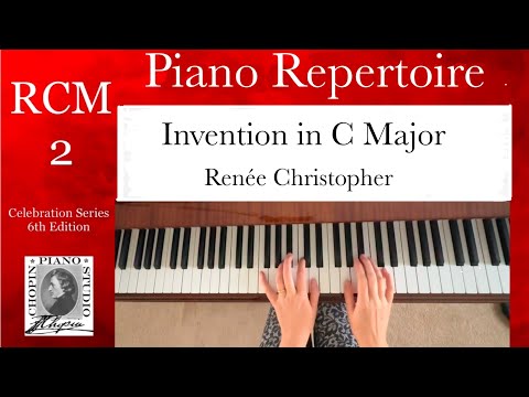 Invention in C major Piano Performance Video
