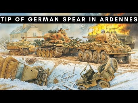 Battle of Bulge - Tip of German spear in Ardennes (1944)